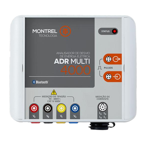 MONTREL TECNOLOGIA ADR Multi 4000 Operation manual