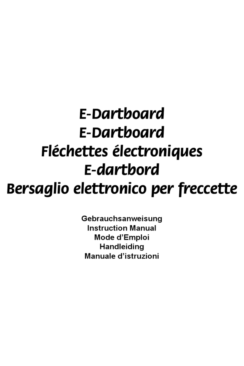 New sports E-Dartboard User manual