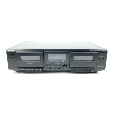 Sony TC-WE305 User manual