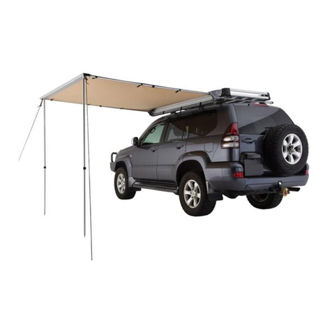 Prorack Voyager Shade Awning PR3215 instructions