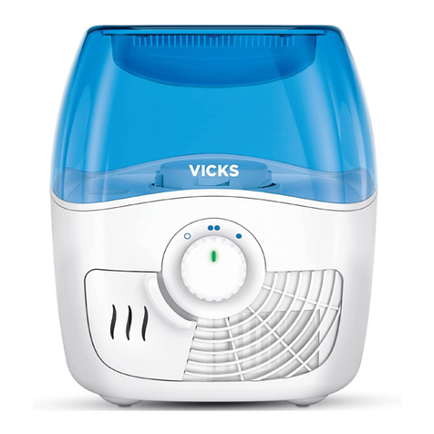 Vicks VEV400 Series User manual