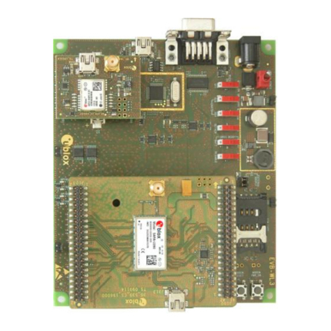Ublox EVK-U2X User manual