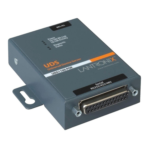 Lantronix UDS1100 User manual