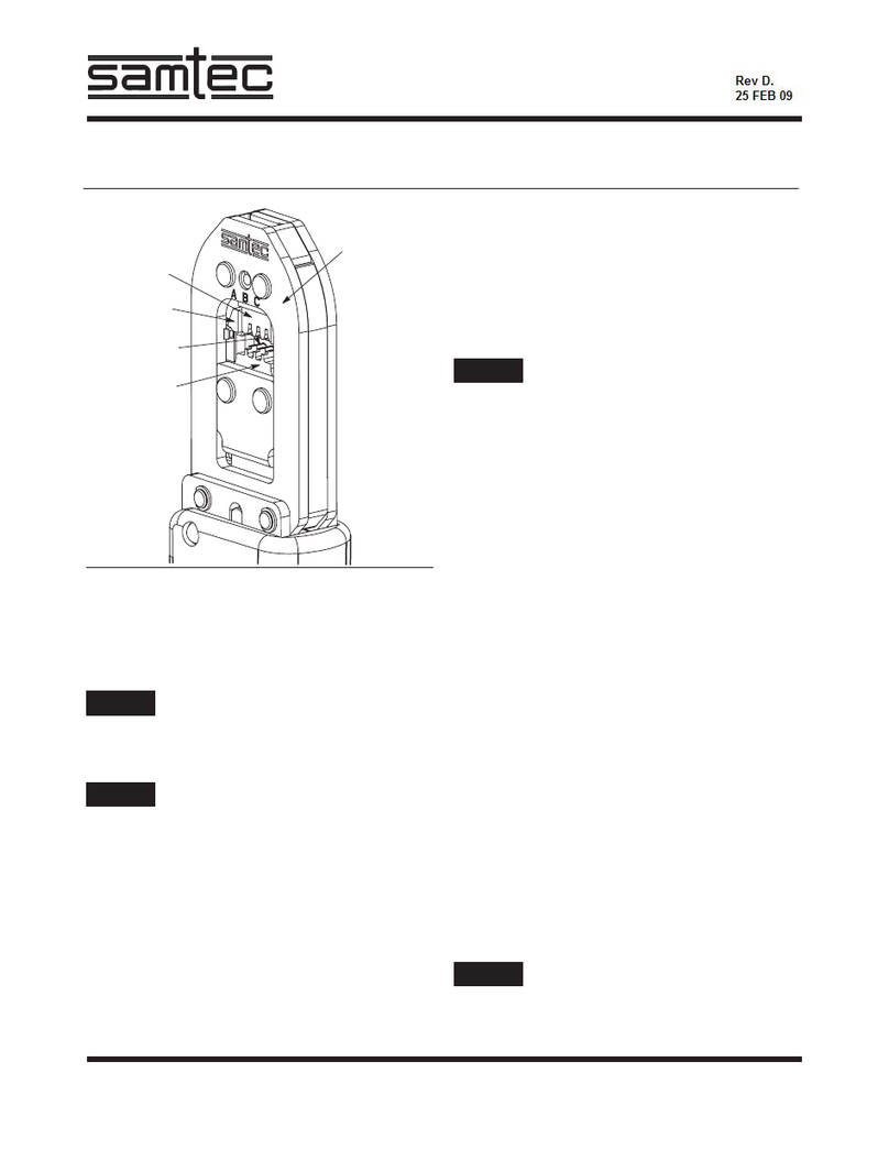 Samtec CAT-HT-169-2024-11 instruction sheet