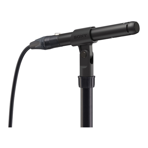 Sony ECM-100U User manual
