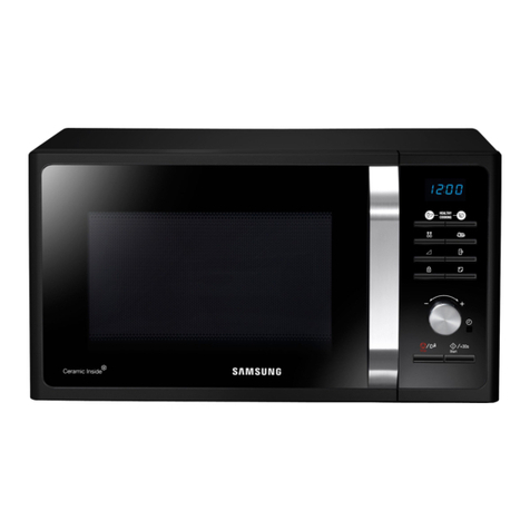 Samsung MS23F301TAK Owner's instructions & cooking guide