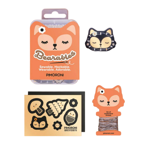PIMORONI Bearables  Fox Kit User manual
