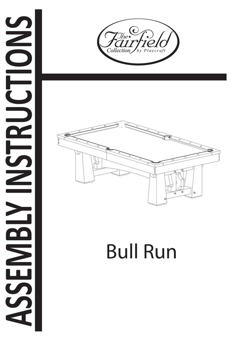 Playcraft FairField Bull Run User manual