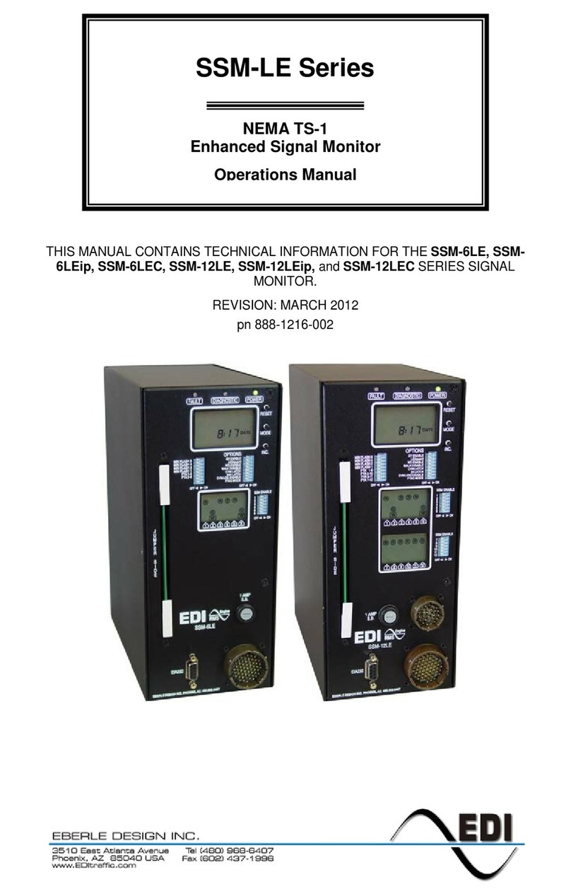 EDI SSM-LE Series Operation manual
