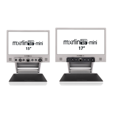 Vispero Enhanced Vision Merlin Mini 15" user manual