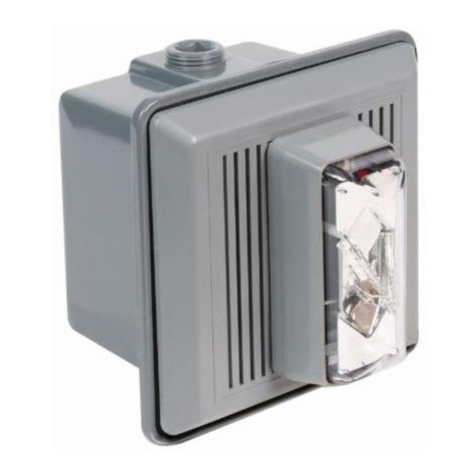 Edwards Signaling 867STR Series Installation sheet