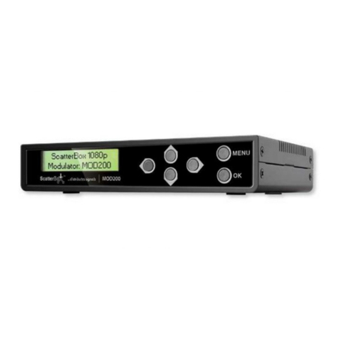 ScatterBox MOD200 User manual