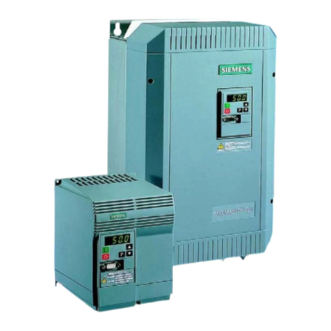 Siemens Micromaster Eco User manual