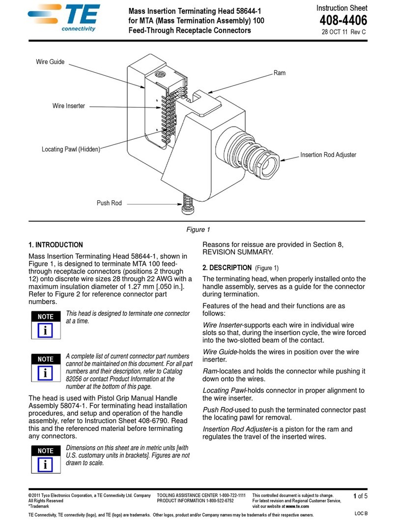 TE Connectivity 58644-1 instruction sheet