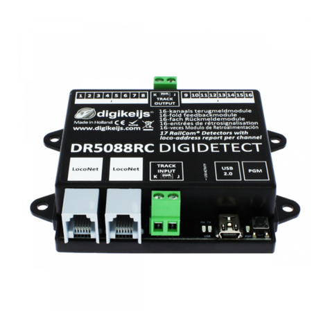 Digikeijs DR5088RC DIGIDETECT User manual