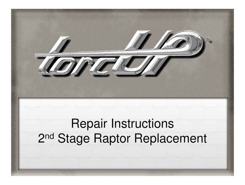 TorcUP RAPTOR RP Series Repair instructions