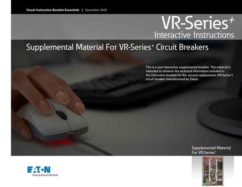 Eaton VR+ Series Supplemental instructions