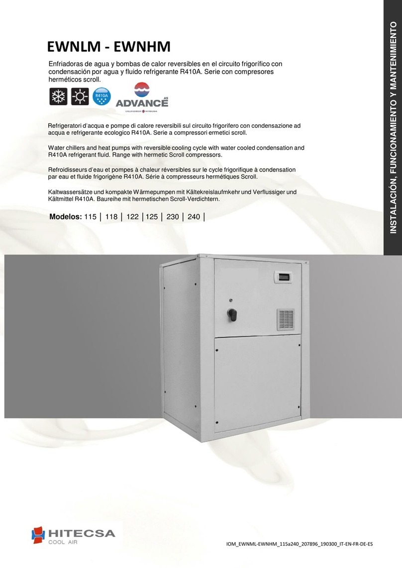 Hitecsa 115 User manual