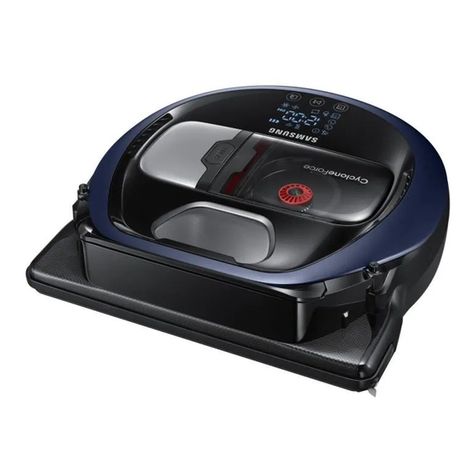 Samsung POWERbot SR10M70 Series Quick reference guide