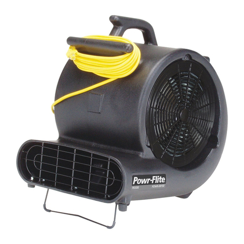 Powr-Flite PD350 User manual