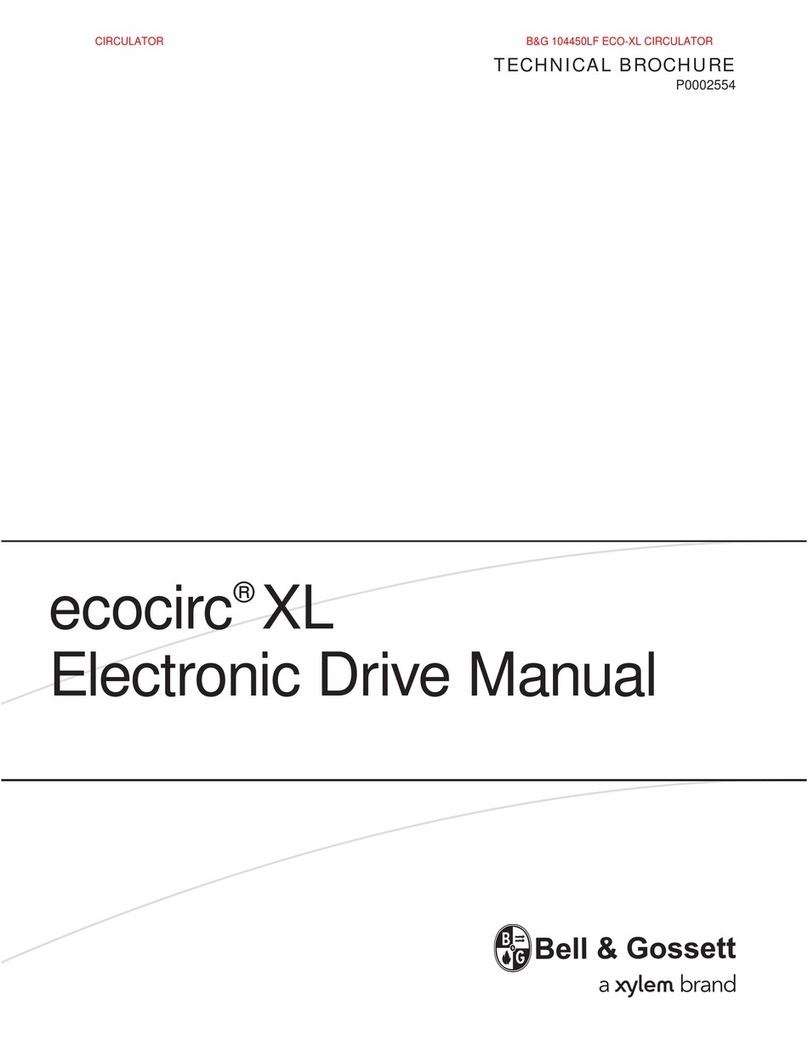 Xylem Bell & Gossett ecocirc XL Series TECHNICAL BROCHURE