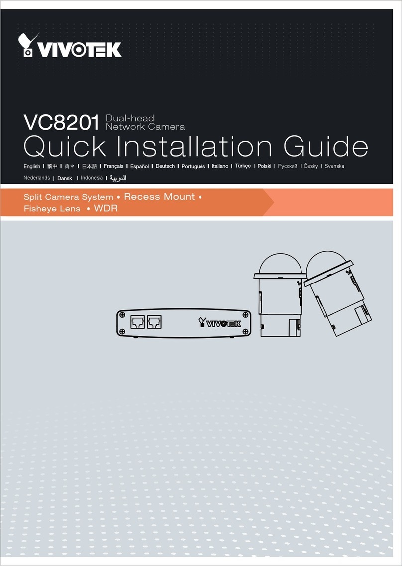 Vivotek VC8201 User manual