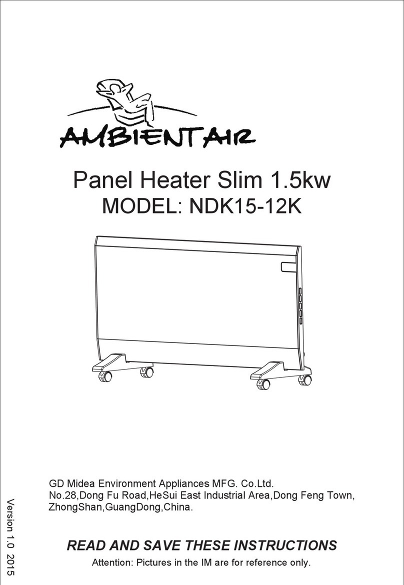 Ambient Air NDK15-12K instructions