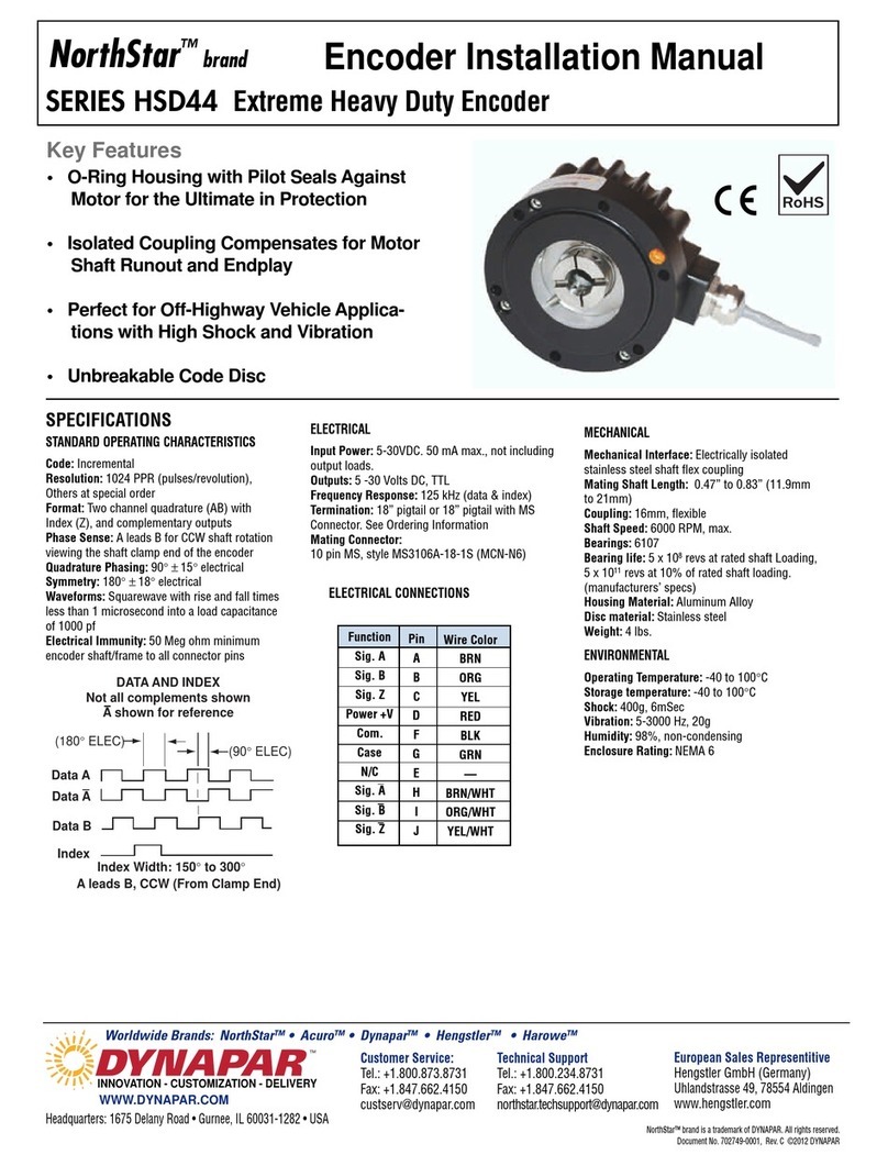 NorthStar HSD44 Series installation manual