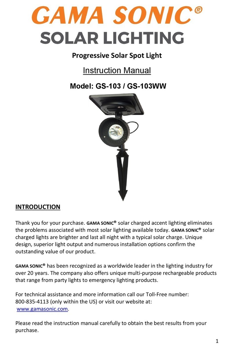 Gama Sonic GS-103 instruction manual Gama Sonic GS-103 instruction manual