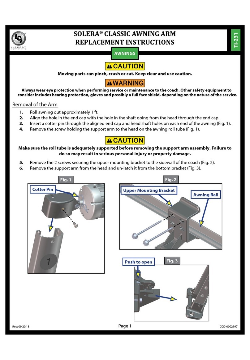 LCI SOLERA Replacement instructions