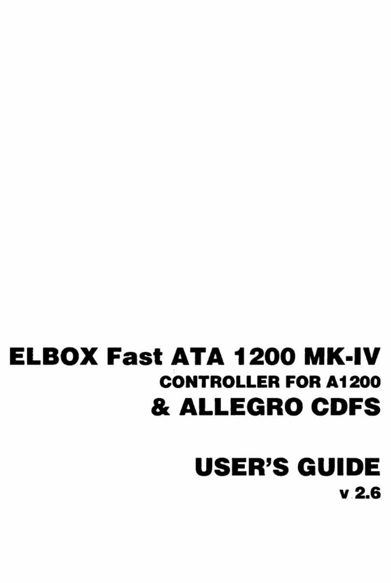 ELBOX Fast ATA 1200 MK-IV user guide ELBOX Fast ATA 1200 MK-IV user guide