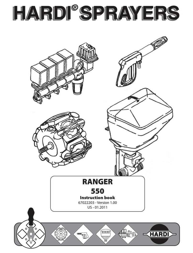 Hardi Ranger 550 Instruction book