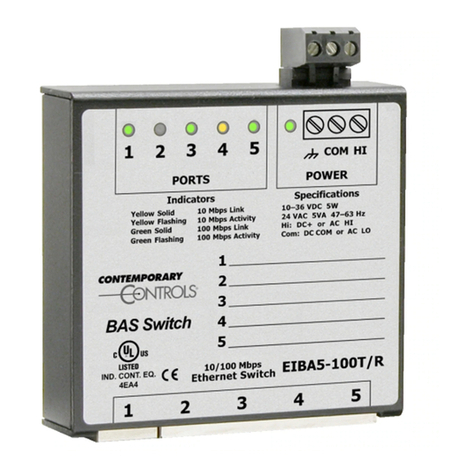 Contemporary Controls CTRLink EIBA5-100T User manual Contemporary Controls CTRLink EIBA5-100T User manual