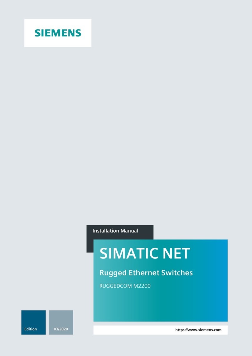 Siemens SIMATIC NET RUGGEDCOM M2200 installation manual Siemens SIMATIC NET RUGGEDCOM M2200 installation manual