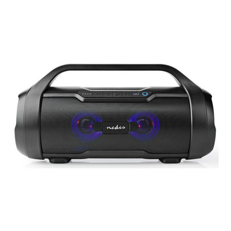 nedis SPBB310BK User manual