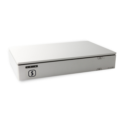 SOtM sMS-1000SQ Series Operating	 instruction