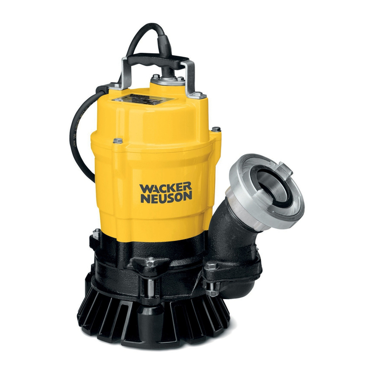 Wacker Neuson PST2 400 Operator's manual