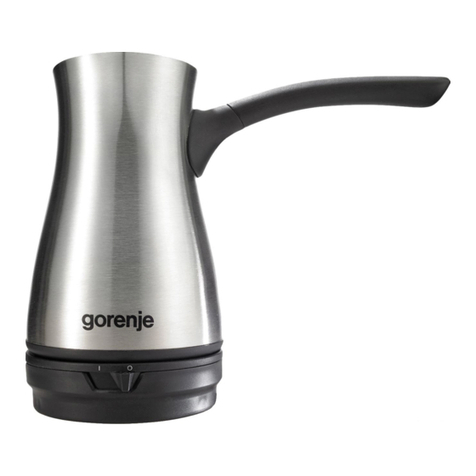 Gorenje TCM800E instruction manual