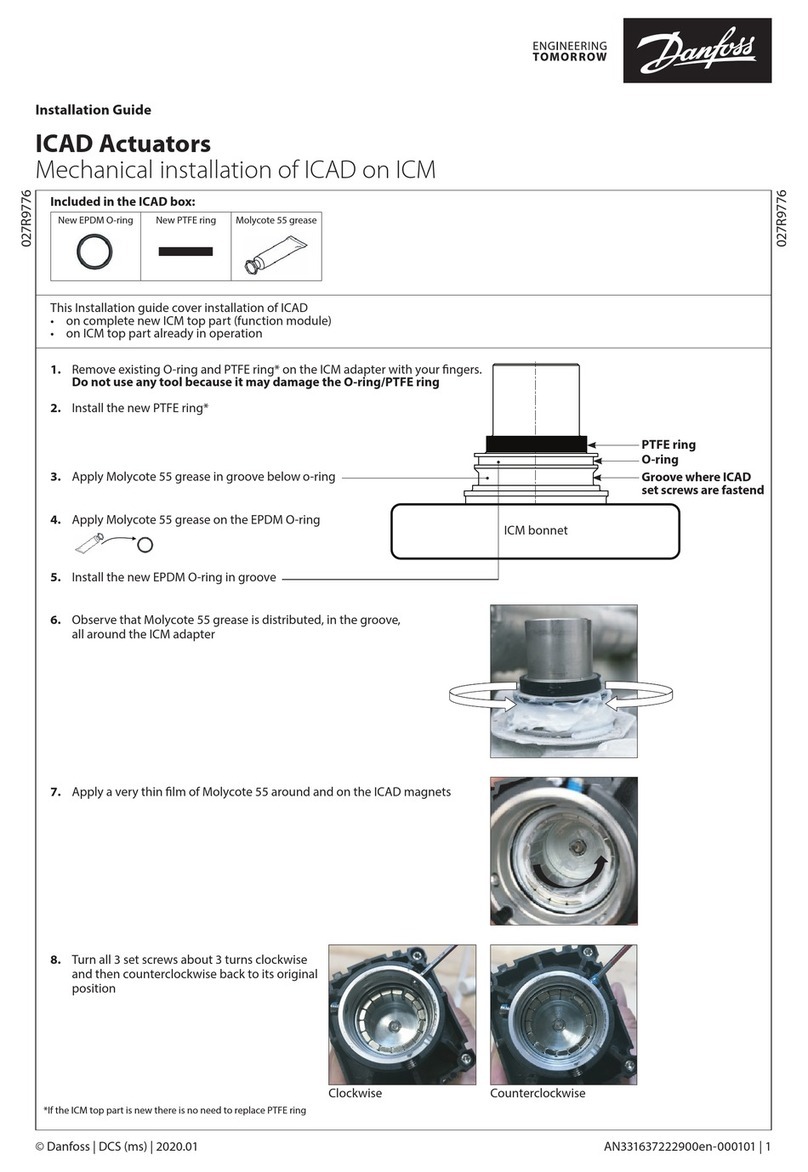Danfoss ICAD Series installation guide