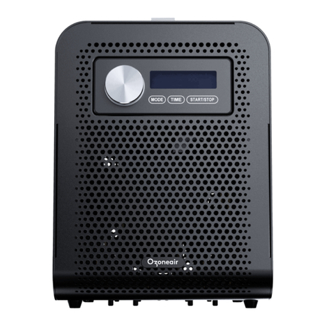 Ozoneair GO user manual