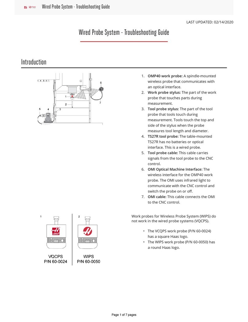 Haas VCQPS User manual