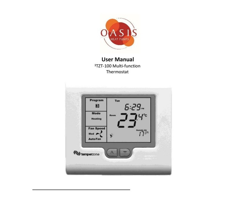 TemperZone TZT-100 User manual