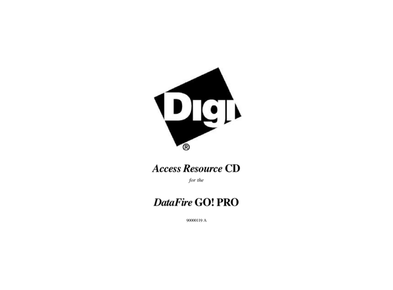Digi DataFire GO! PRO User manual