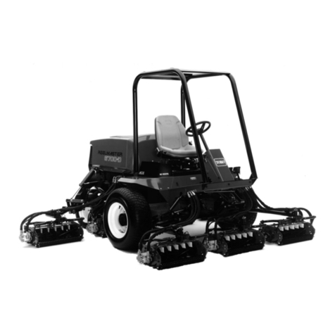 Toro REELMASTER 6700 D Operator's manual