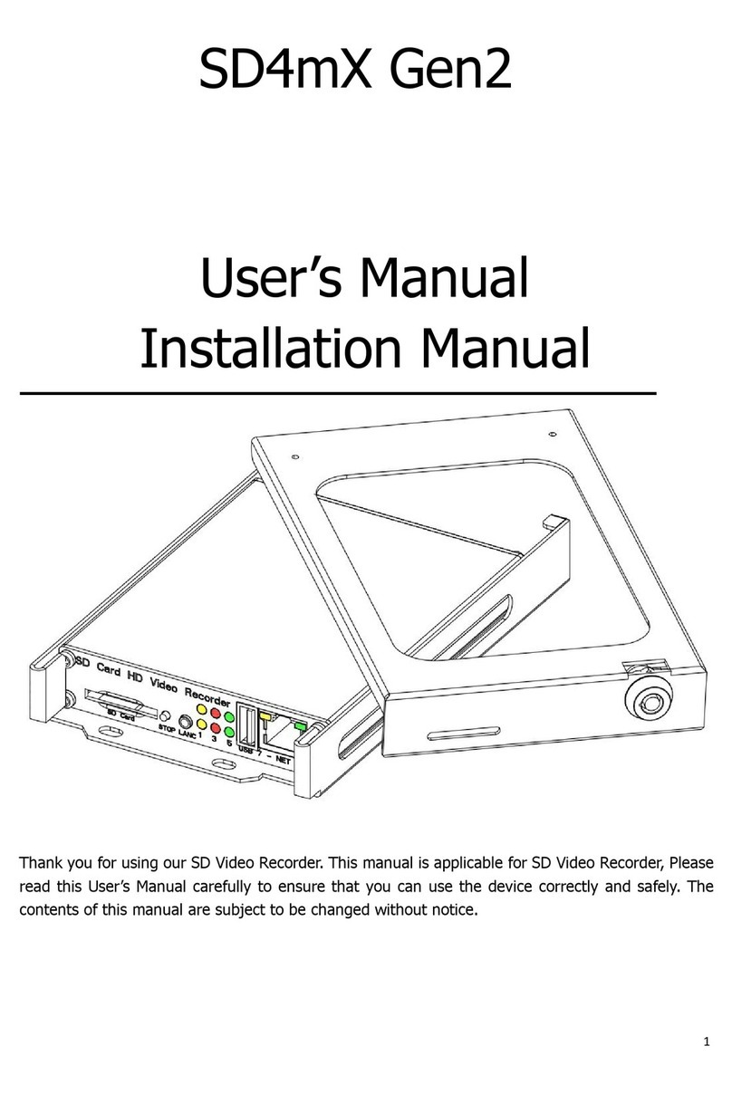 American Bus Video SD4mX Gen2 user manual