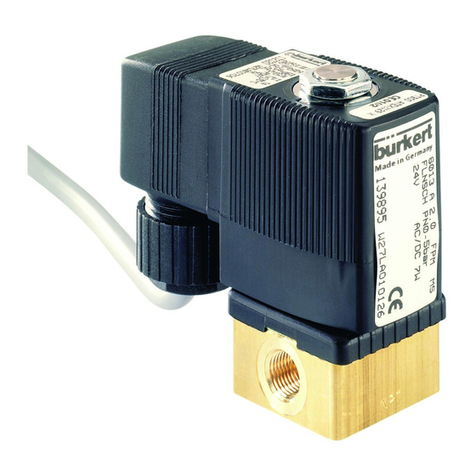Burkert PTB 00 ATEX 2129 X operating instructions