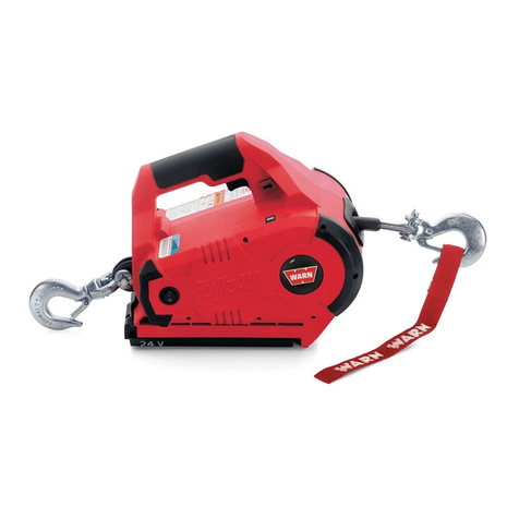 Warn PULLZALL 24Vdc User manual