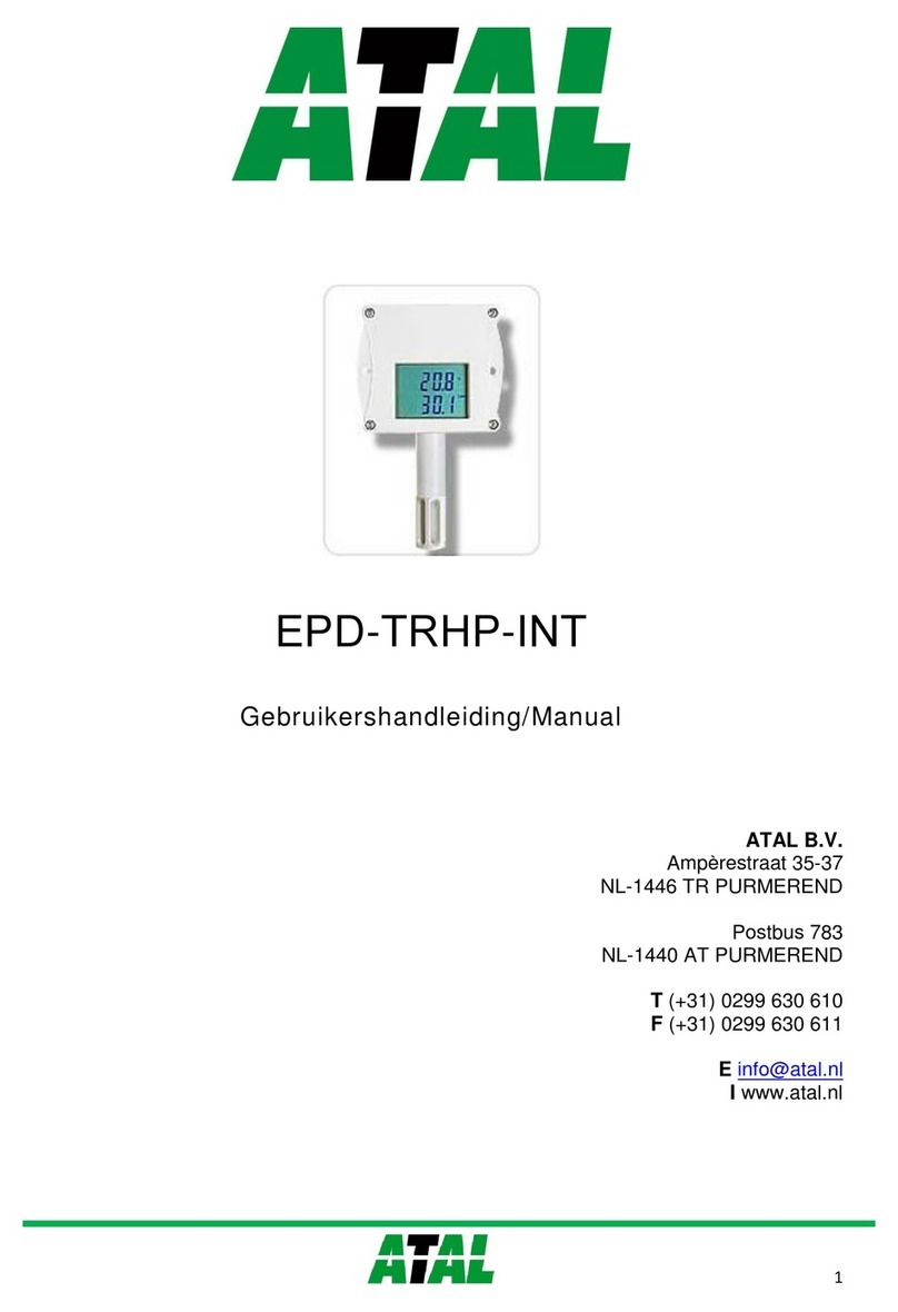 Atal EPD-TRHP-INT User manual