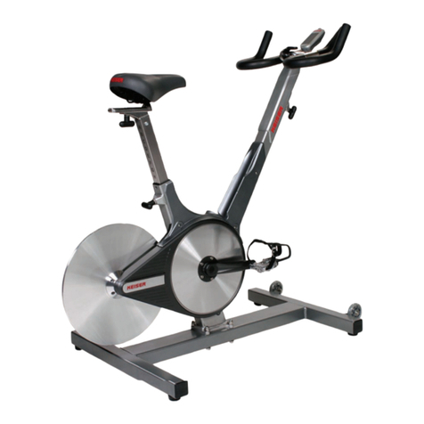 Rowhire Spinhire Keiser M3 quick start guide