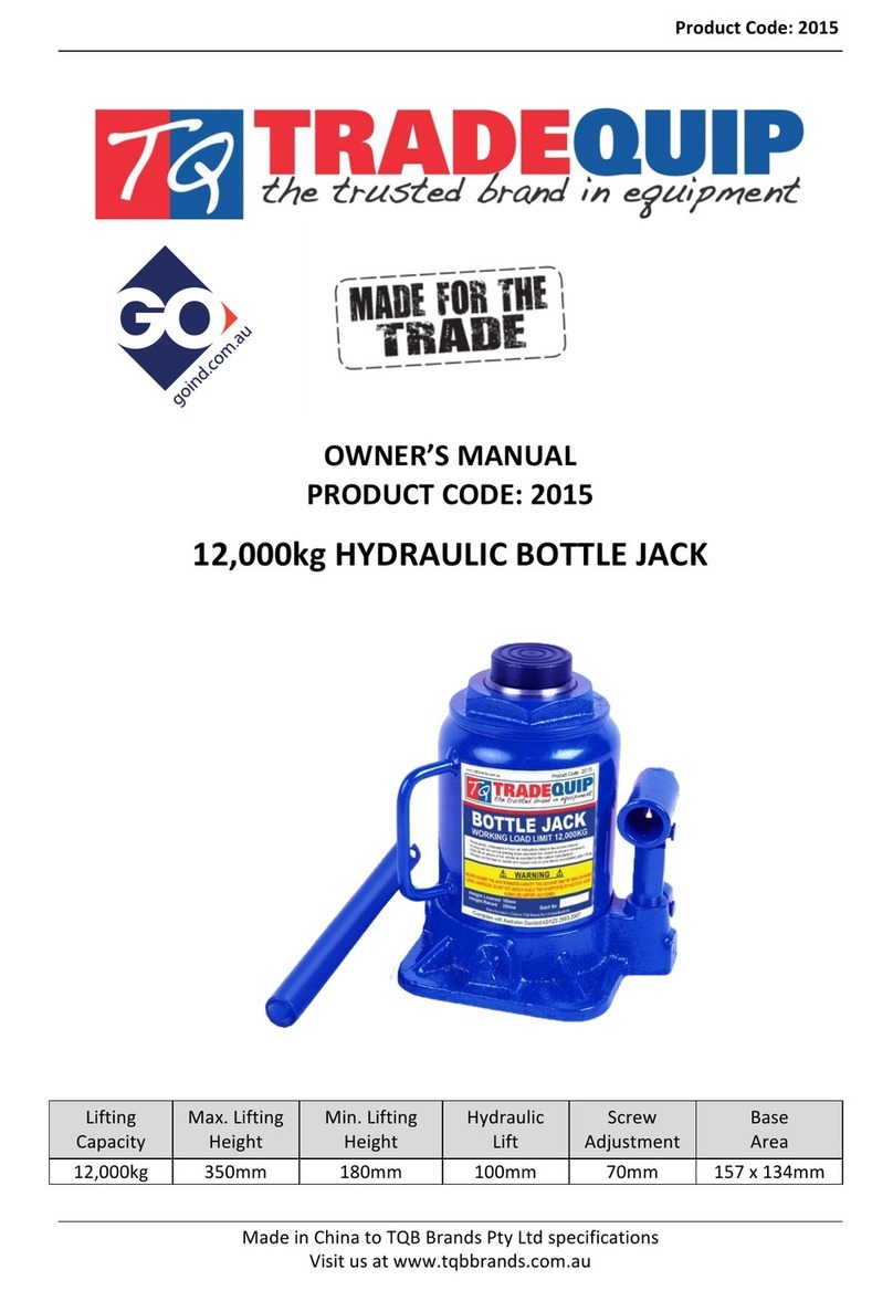 TradeQuip 2015 User manual